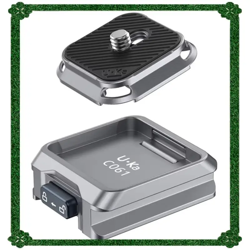 24-Hour Delivery Ulanzi C061 Quick Release Plate Kit For F38 Aka Accessories Fits For DJI RS4/4Pro/3/3Pro/2 Stabilizer Camera Tr