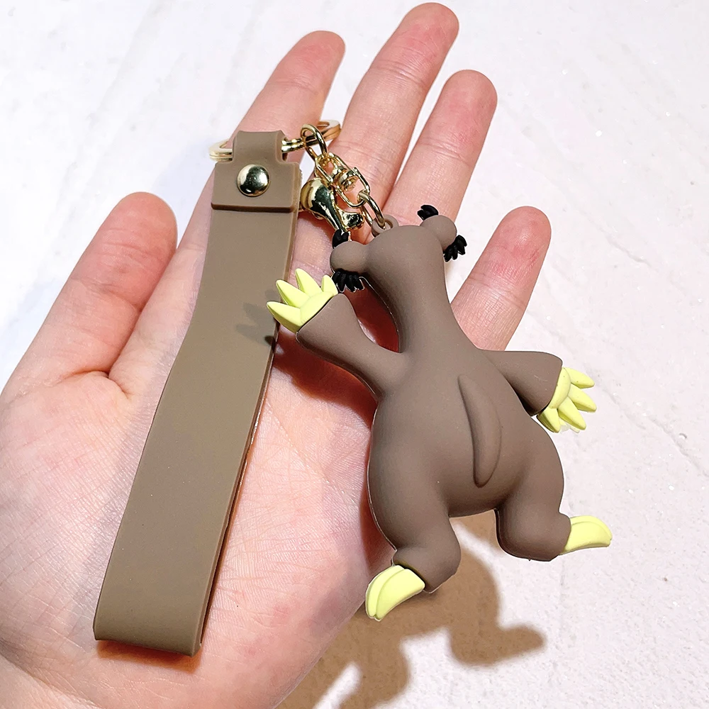 ديزني الجليد العصر المفاتيح الكرتون مفتاح سلسلة الماموث الفيل النمر السنجاب قلادة الحيوان حقيبة السيارة كيرينغ الهدايا والمجوهرات #5