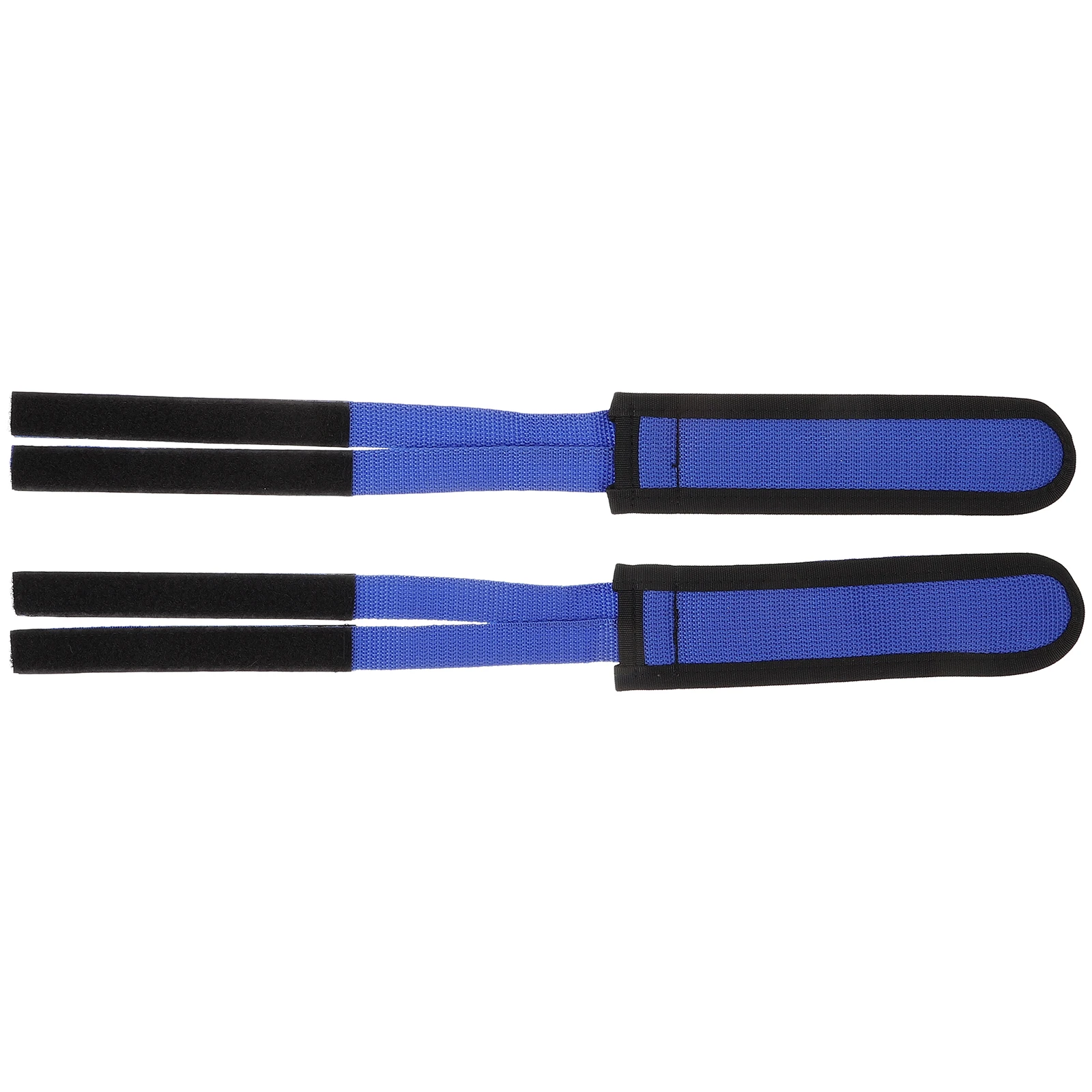

2pcs Ultralight Anti-slip Bicycle Straps for with Durable Material Blue Enhancing Safety Adjustable Footrest Pedal