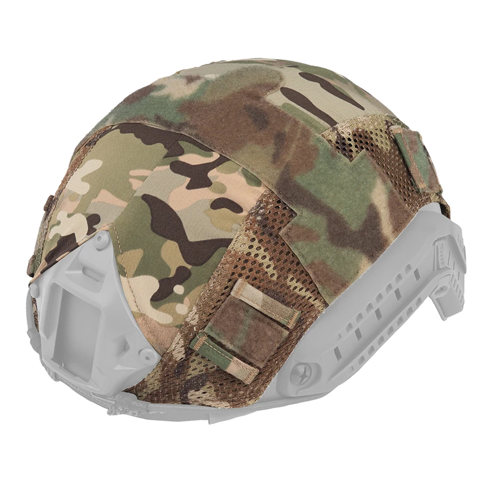 

Tactical Helmet Cover Camo For MH PJ BJ FAST Airsoft Helmet Mesh Cloth Magic Fastener Mount Outdoor Sports Hunting Helmet Gear
