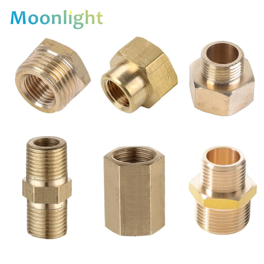 

Brass Pipe Hex Nipple Fitting Quick Coupler Adapter 1/8 1/4 3/8 1/2 3/4 1 BSP Adapter Fitting Reducing Hexagon Bush Bushing