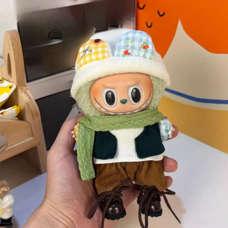 

Милая кукольная одежда, аксессуары для 17 см Labubu V2 V1, кавайная одежда для куклы, разные стили, платье для косплея, детские игрушки, подарки