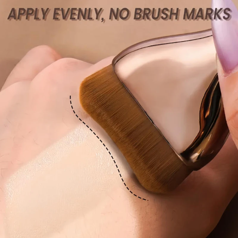 Juego de brochas de maquillaje para base, cepillo ultrafino para máscara superior para crema líquida, herramienta de belleza cosmética