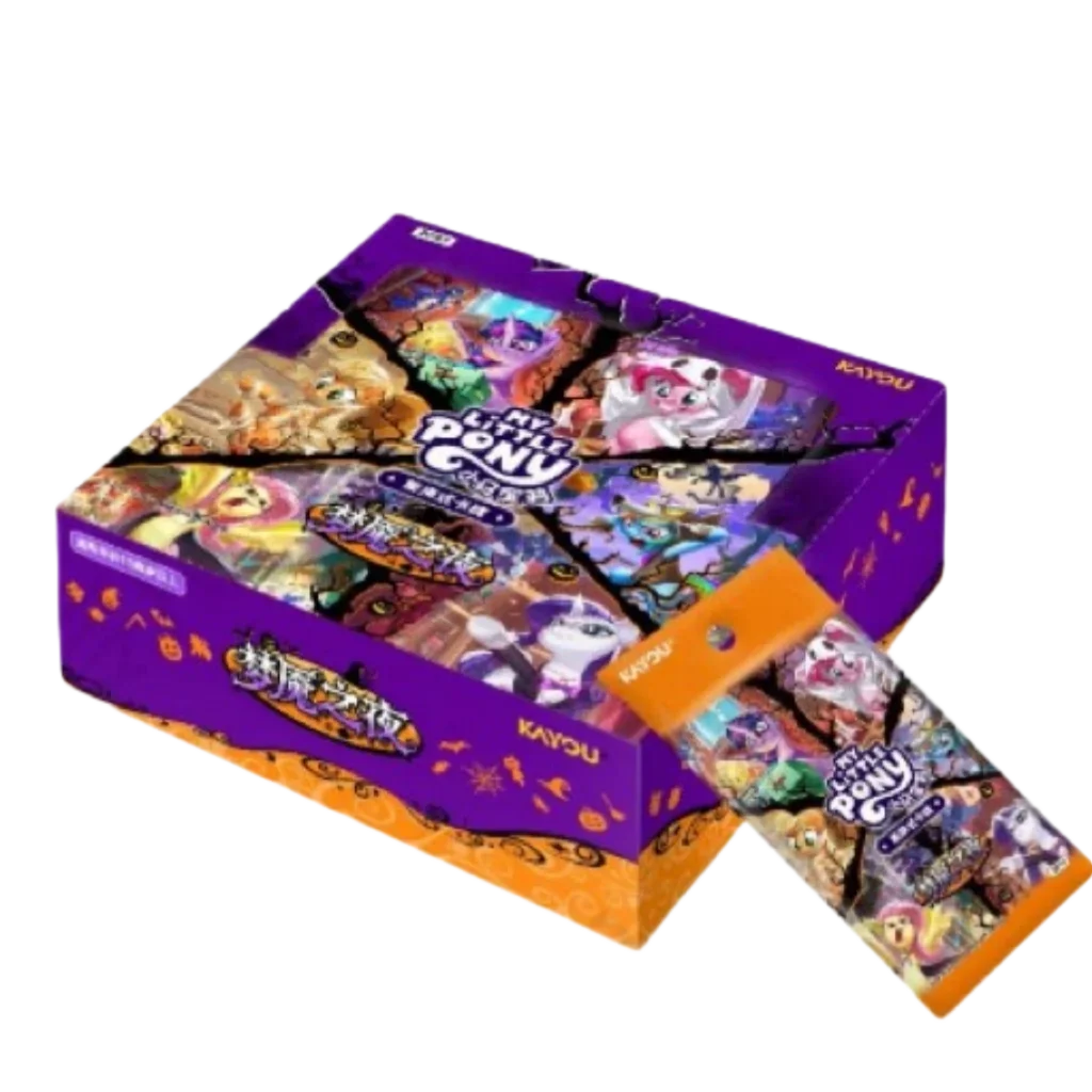 KAYOU Genuine My Little Pony Card Huiyue 12 SC Zhi Zhen Jing Huan Ka Animation Cartoon Game Collection Card Peripheral Toy Gift image 3