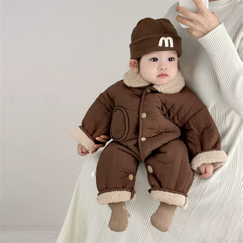 Baby Winter Fleece Onesies Kid - Kids Outdoor Jumpsuit review and price