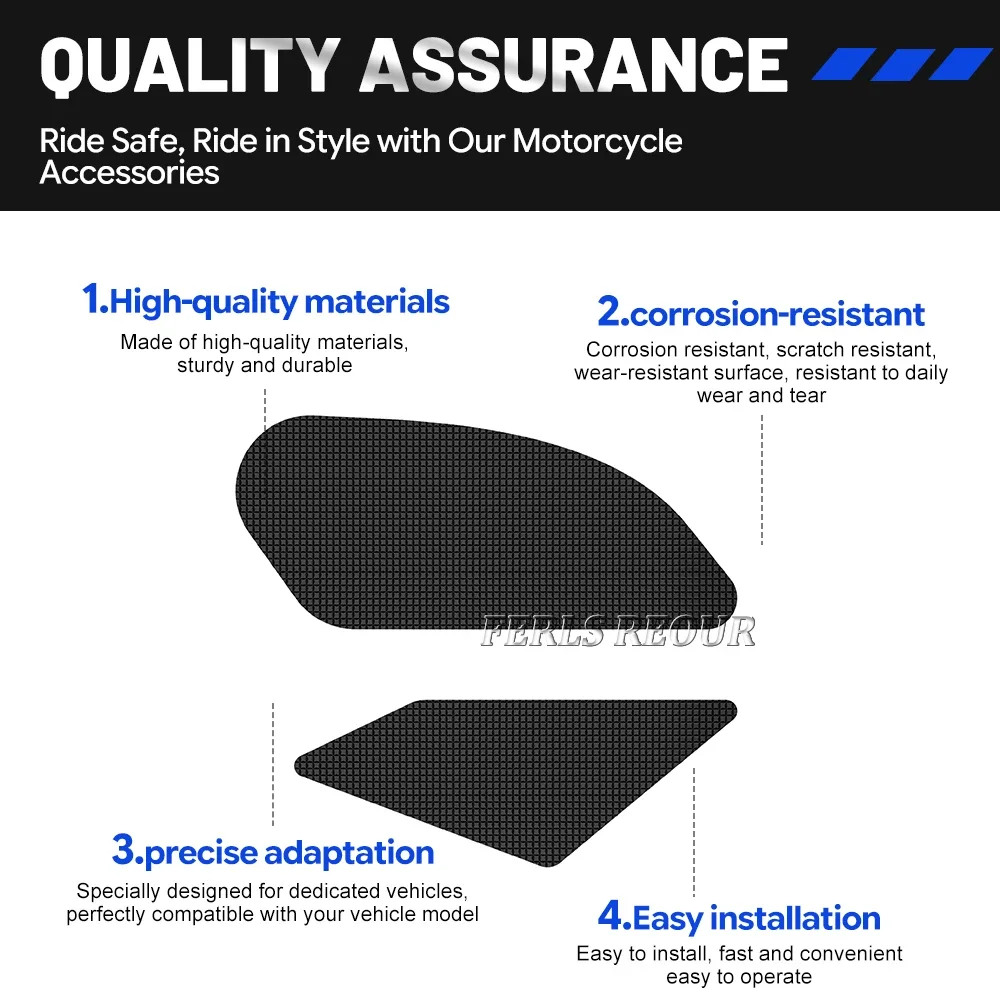 Motorcycle sticker For HONDA CB650R 2019 -2025  Fuel Tank Guard Rubber protective pad antislip Anti Scratch Anti Slip view 4