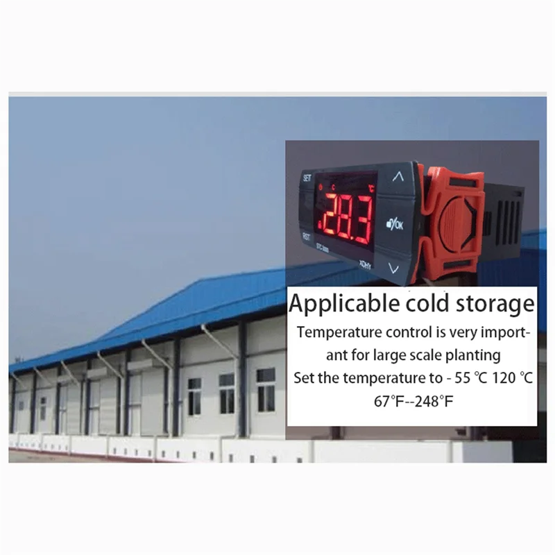 

5X STC-3000 110 В-220 В 30 А пресс цифровой регулятор температуры термостат с инструментом управления датчиком