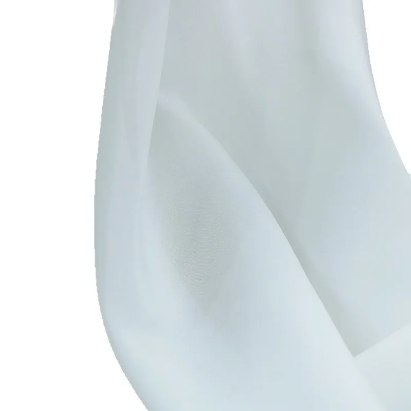 15 momme silk and rayon blended electric-spun fabric for shirt lining solid color