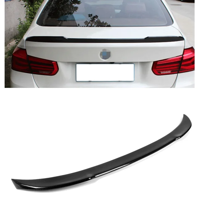 G80 CS Style 100% Dry Carbon fiber Spoilers for BMW G20 G28 G80 M3 2020 2021 2022 Car Rear trunk Spoiler