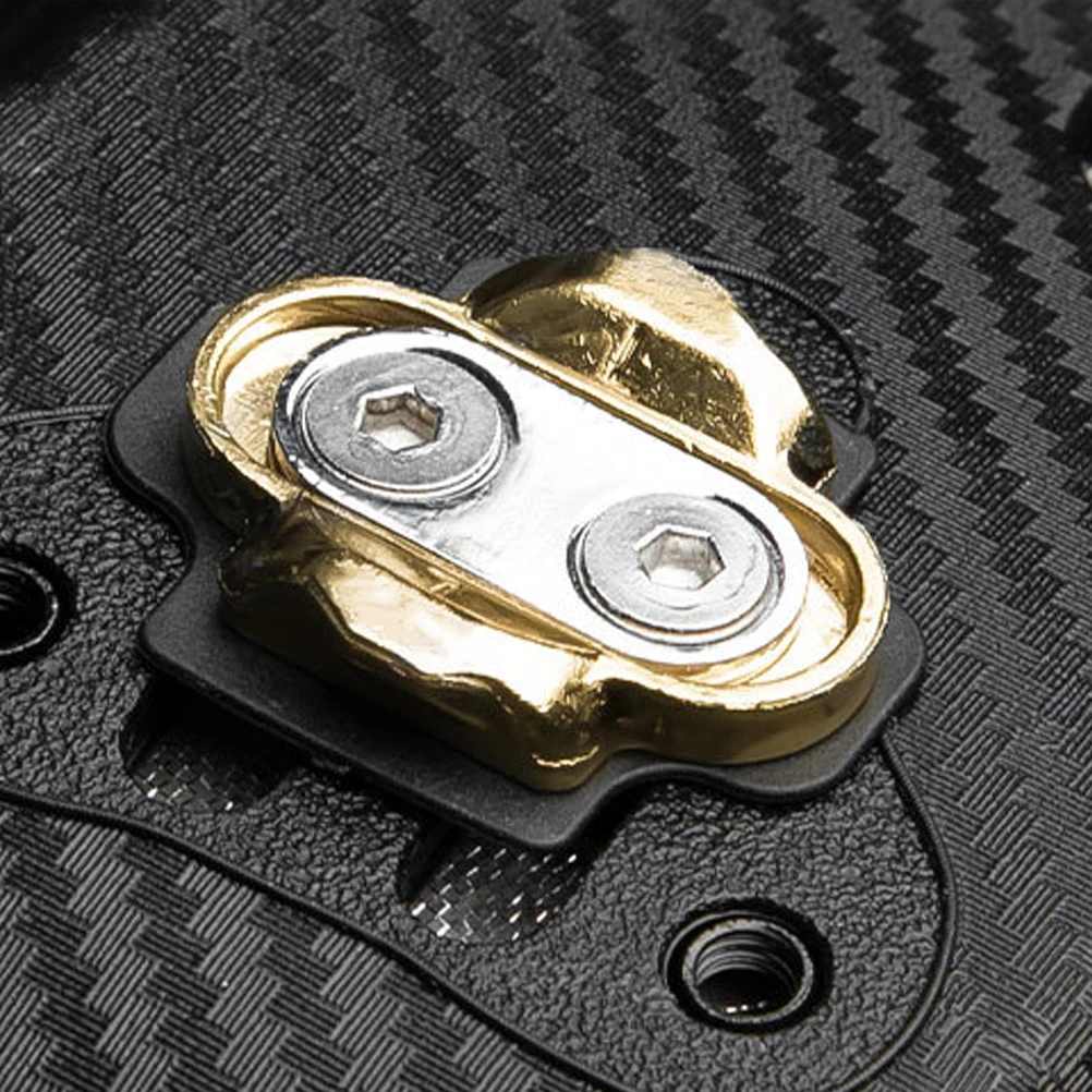 

Bike Pedal Cleats Sturdy Plate Cycling Accessories Large Tread Area Sealed Bearings Durable Portable Mountain Bike Shoes