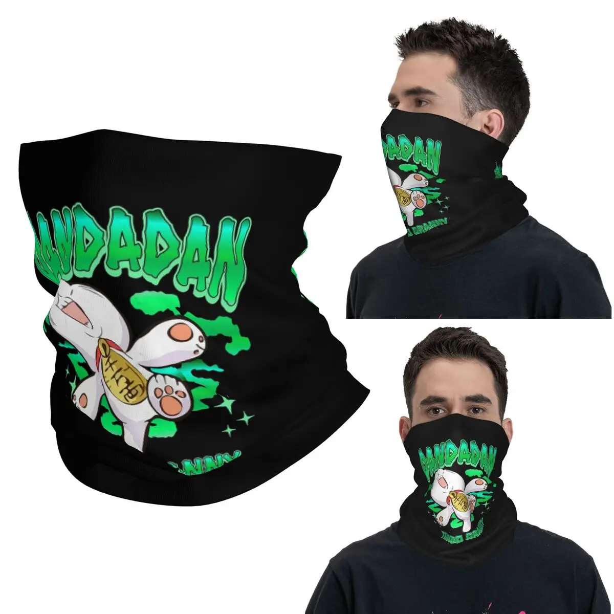 

Anime Dandadan Turbo Granny Cat Bandana Neck Gaiter Printed Wrap Mask Scarf Warm Cycling Scarf Cycling Unisex Adult Winter