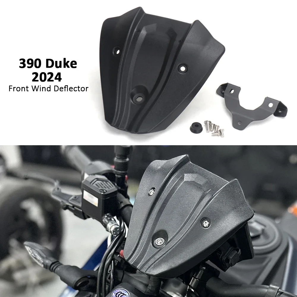 New Motorcycle Accessories Windshield Board Windscreen Windproof Wind Screen Deflector For 390 Duke 390Duke Motorbike Parts