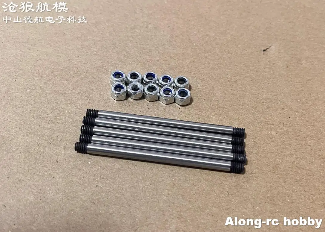 5pcs 4*65 mm Steel Shaft  4mm Wheels shaft  RC Plane Part for Retracts Landing Gear or DIY Models Airplane Aircraft  Parts
