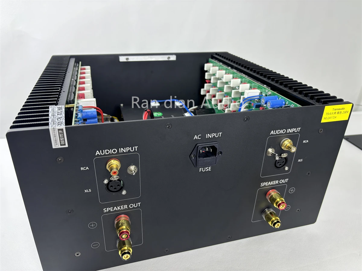 Balanced Or Single Input 2channel Post Amplifier 225W/8Ω.450W/4Ω Fully Symmetric X-Amp Ultra Fast Power Amplifier Circuit T9.4