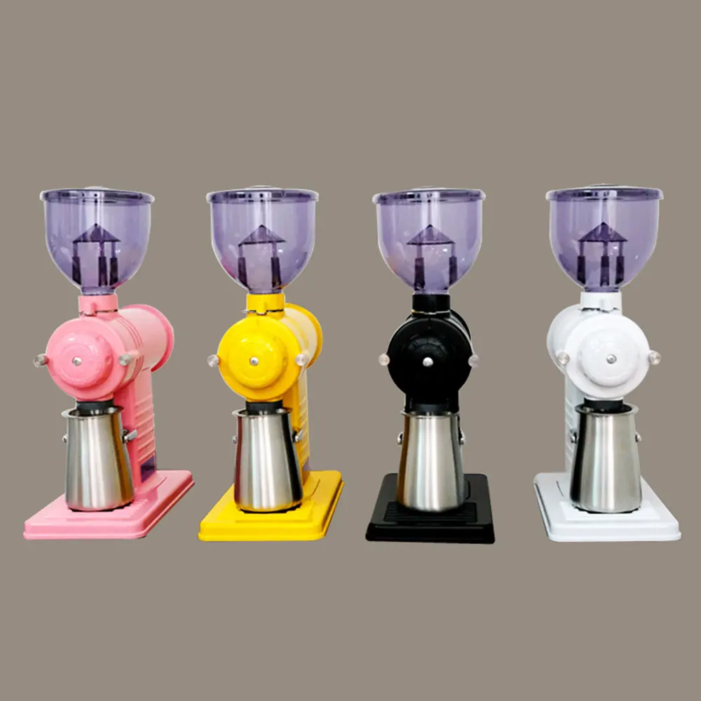 Коммерческая кофемолка для кофейных зерен, полностью автоматическая машина для измельчения кофейных зерен, электрическая кофемолка