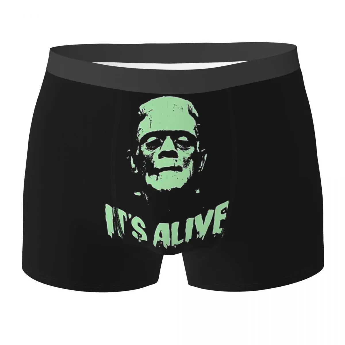 

Трусы-боксеры, шорты, трусы Франкенштейна, мужское удобное нижнее белье для мужчин, подарки бойфренду