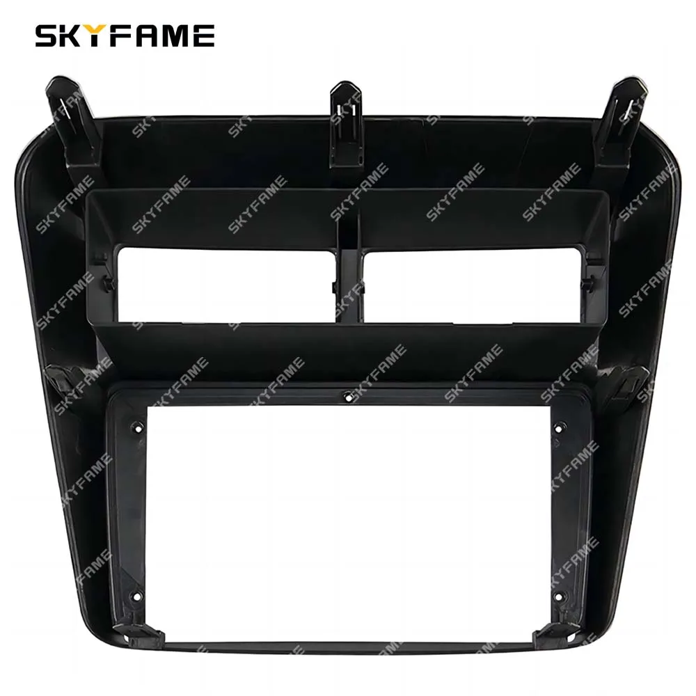 SKYFAME Car Frame Fascia Adapter Decoder Android Radio Dash Fitting Panel Kit For Toyota Wigo Daihatsu Agya Ayla