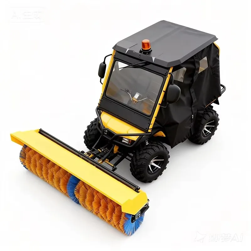 Customized Outdoor Snow Plows Snow Clearing Machinery Canadian Russian Quad Atv Snow Blower