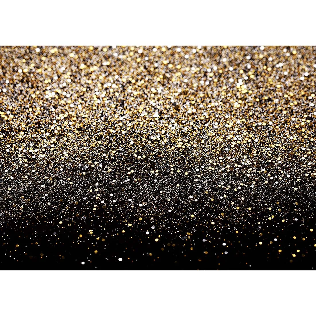 I pcs Gold and Black Background for Birthday Party Banner Decoration Golden Glitters Backdrops Children Birthday Party Supplies