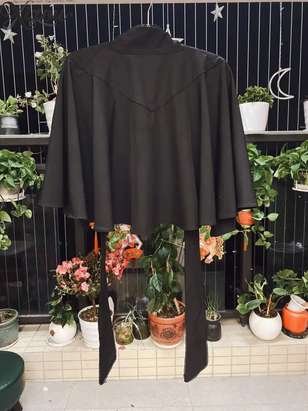 Gothic Lolita Style Short Cloak Coat Vintage Academy Halloween Cosplay Cape 2026 New Spring Autumn Women's Ponchos