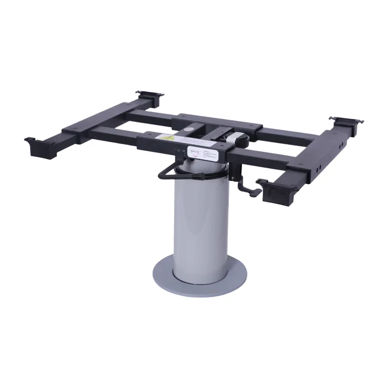 

Pneumatic Lift Adjustable Camper Table Leg With Sliding System For RV Picnic Table For Travel Trailer