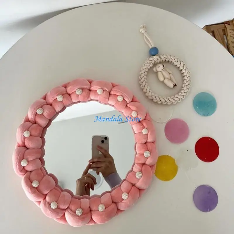 

U2JC Bear Toy Wind Chimes Hanging Bells Craft Kits Handcraft Weaving Material Pacakge for Unique Nursery Decor Gift