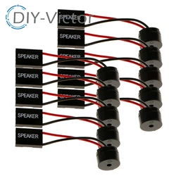 10PCS Mini Plug Speaker For PC Interanal BIOS Computer Motherboard Mini Onboard Case Buzzer Board Beep Alarm NEW