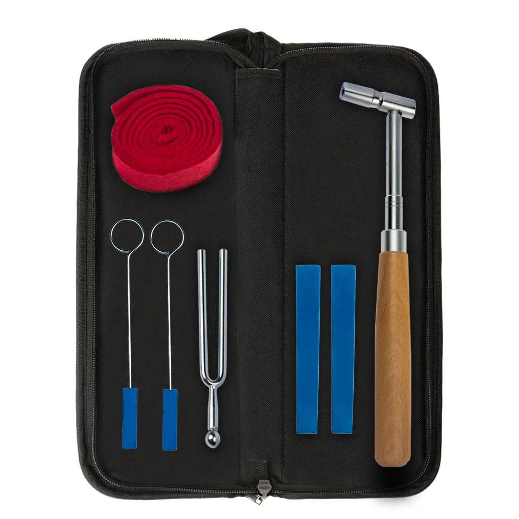 

LOOK Piano Tuning Kit W/Piano Tuning Hammer Soft Maple Handle Octagonal Core Piano Tuning Lever Tools Kit Mute Hammer DIY Set