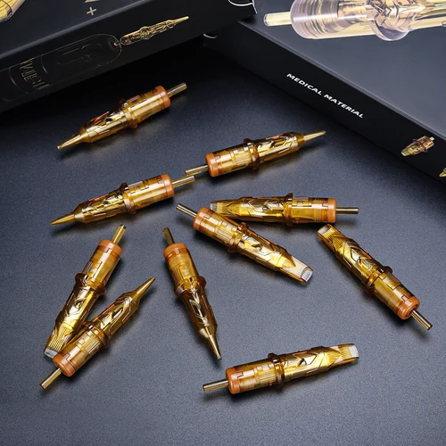 Imagen 2 del producto Ambition Glory RL RM M1 RS 20 piezas cartucho de tatuaje de tamaños mixtos suministro de agujas para máquina de tatuaje SMP maquillaje permanente esterilizado