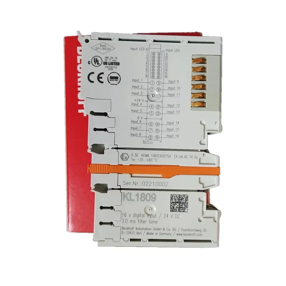Inquiry Beckhoff KL1809 PLC Digital Input plc programming controller modules mini plc supplier