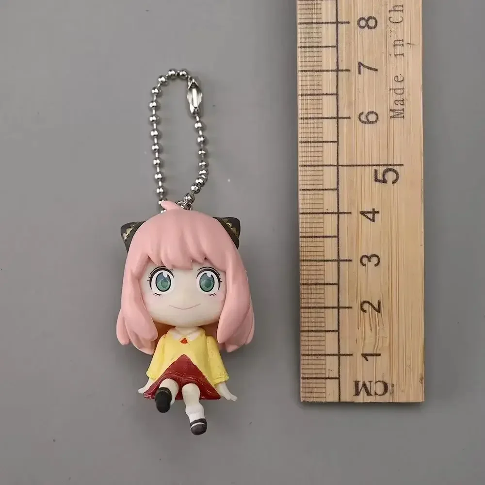 SPY×FAMILY Figure Chibi 5cm Anya Forger Figure Blind Box Keychain Manga Statue Kawaii Anime Figure Collection Doll Gift Kid Toy