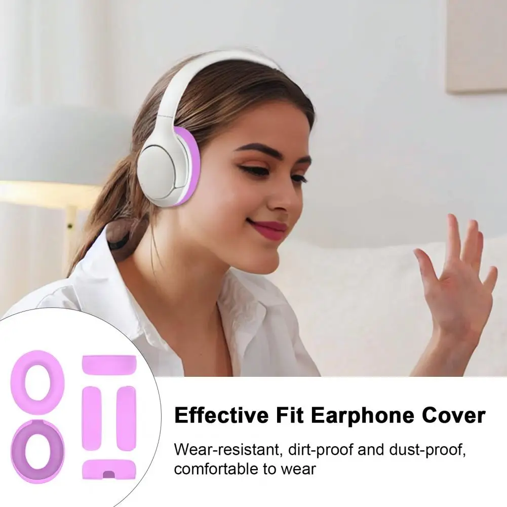 Funda protectora de silicona para auriculares, funda protectora de silicona resistente al agua con ajuste efectivo para Tozo Ht2 Bluetooth