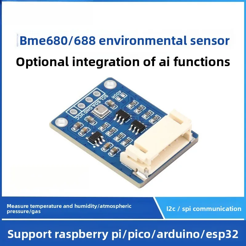 

BME688 BME680 Sensor AI Intelligent Gas Detection with Temperature Humidity Pressure Monitoring
