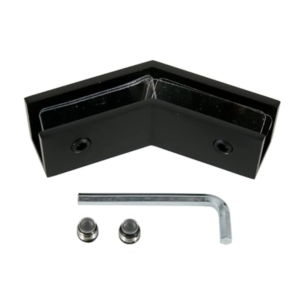 ทองเหลือง 135 องศา Wall Mount ประตูห้องอาบน้ําฝักบัวกระจกวงเล็บแก้ว Clamp สําหรับ 8-12 มม.กระจกประตูฮาร์ดแวร์เครื่องมือ home อุปกรณ์เสริม