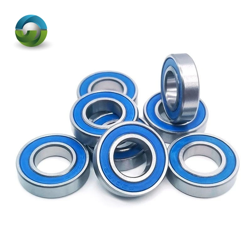 4PCS 6901 2RS Bearing  12x24x6 mm Bicycle Pivot Repair Parts 6901 2RS Ball Bearings 6901-2RS Blue Sealed