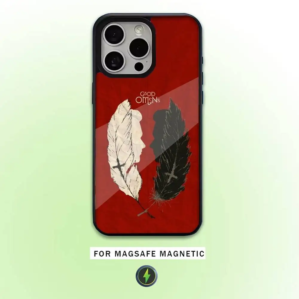 حافظة هاتف OmenS-S G-Good Love لهاتف iPhone17,16,15,14,13,12,11 Plus، Pro Max Magnetic للشحن اللاسلكي Magsafe #5