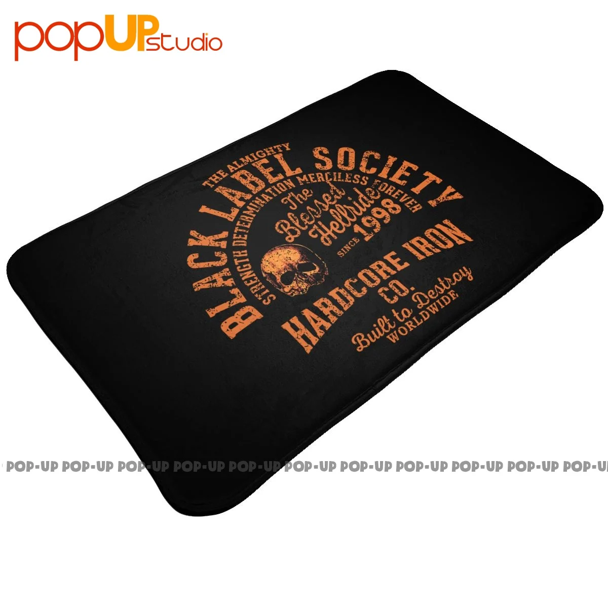 Black Label Society'Hardcore Hellride'Zakk Wylde Mat Rug Carpet Luxury Living Room