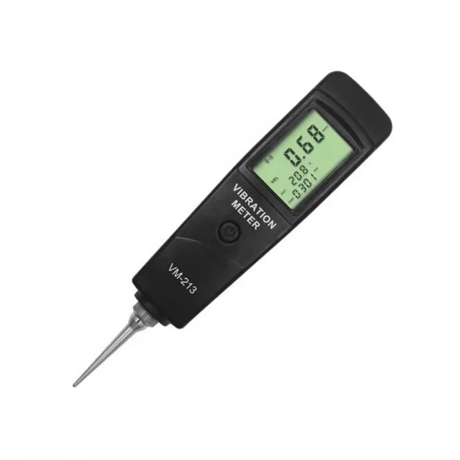 

VM-213 ISO 2954 Piezoelectric Transducer Pen Type vibrometer Vibration Meter Portable vibration tester