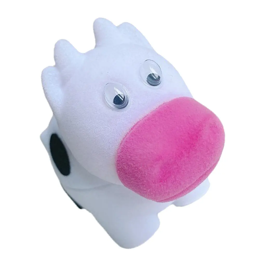 

1 шт. шкатулка для украшений в форме мультяшной коровы, из премиального материала, для колец, для предложения руки и сердца, упаковка для колец, держатель для ожерелья