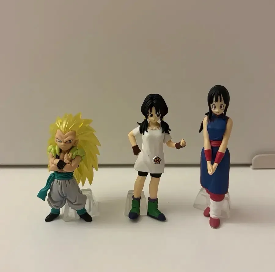 Bulma Videl Majin Buu Vegeta Gotenks Dabura Original The Great Demon HG Series Gacha Toys Anime Figure Model Ornaments Toys