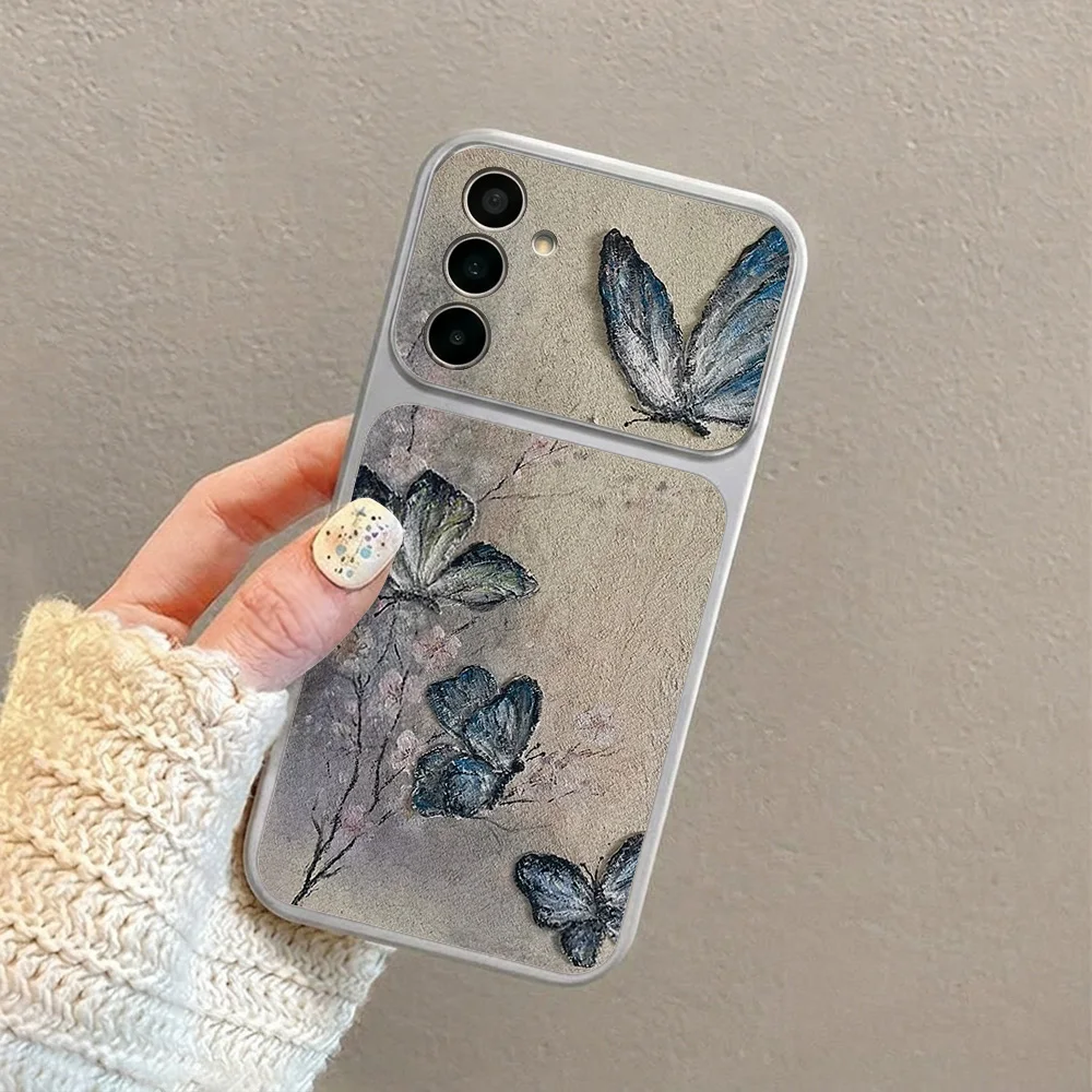 Butterfly Phone Case For Samsung S25 Ultra S26 S24 S23 A56 A16 A55 A57 A17 A54 A53 A37 A36 A35 A34 A32 A27 A26 A25 A23 A15 A06