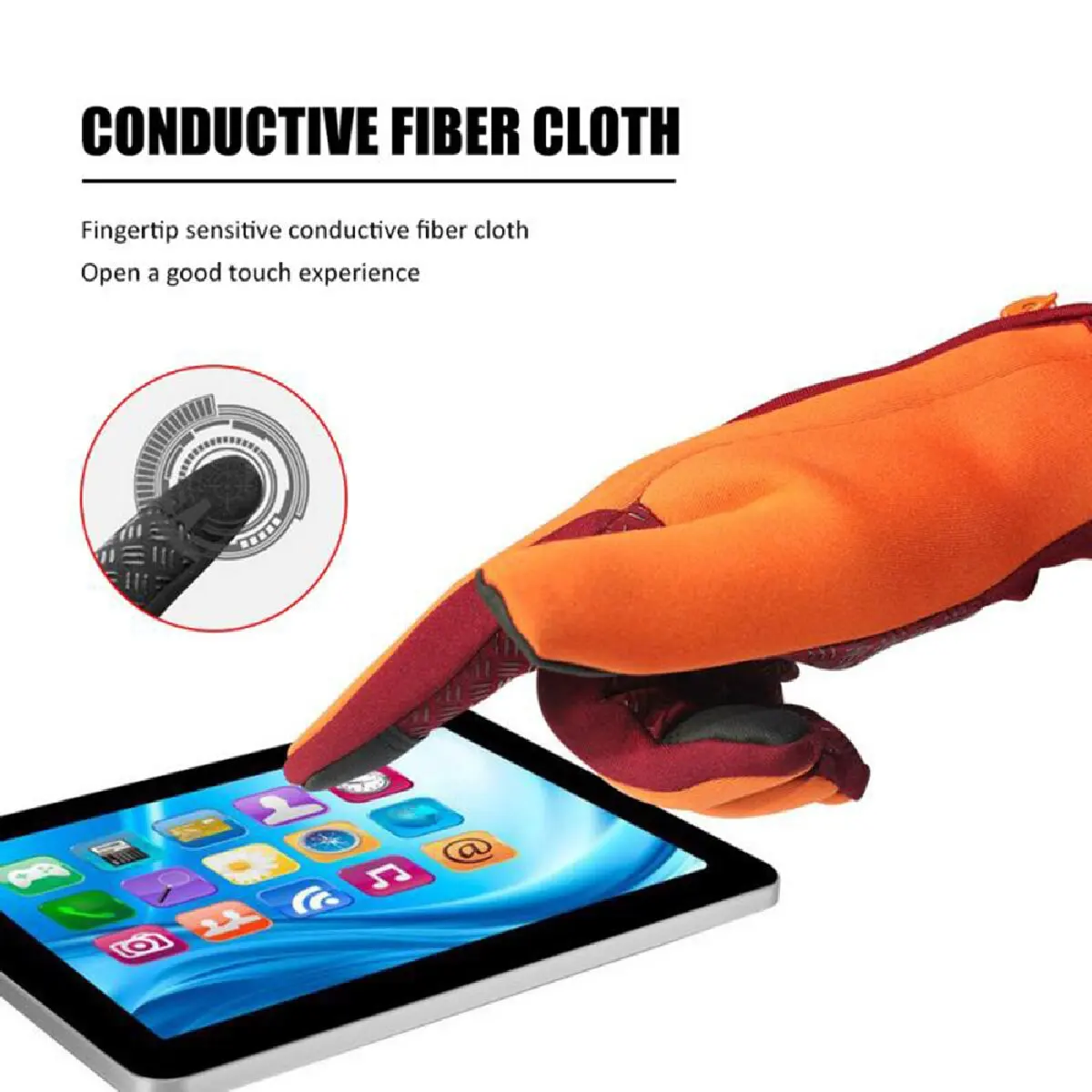 Unisex Touchscreen Winter Gloves Thermal Warm Cycling Bicycle Bike Ski Outdoor Camping Hiking Motorcycle Gloves For Sports
