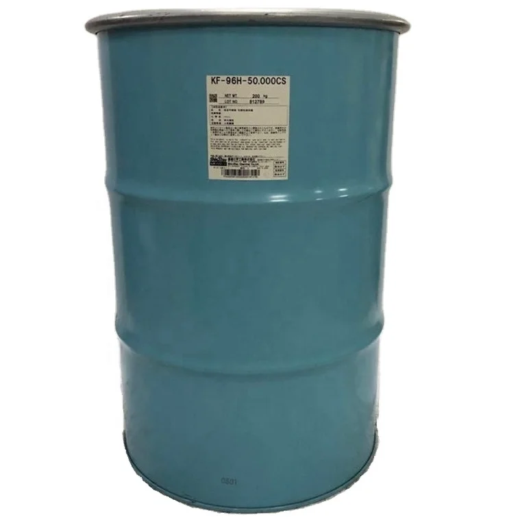 KF-96-50000cs Shin-Etsu جودة عالية ياباني صنع مزيل رغوة زيت السيليكون ومضخة القياس مكبس زيوت التشحيم والشحوم التخميد