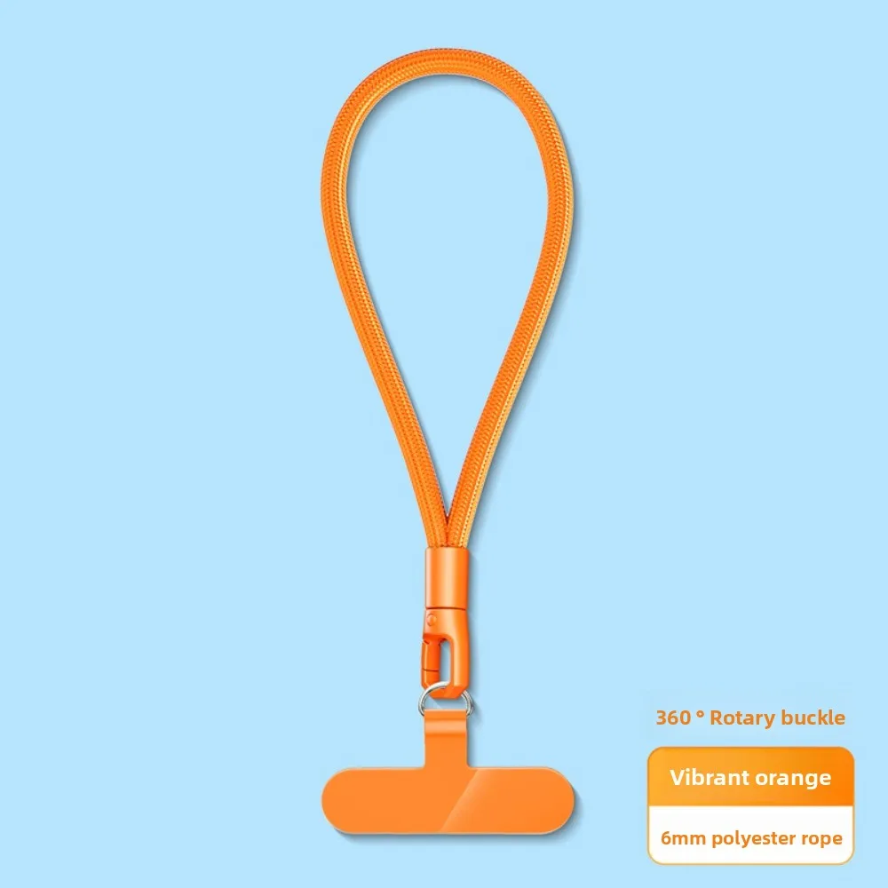 Anti Lost Mobile Phone Strap Hanging Rope Handheld Cell Phone Chain Metal Buckle Short Mobile Phone Lanyard New Year Gift