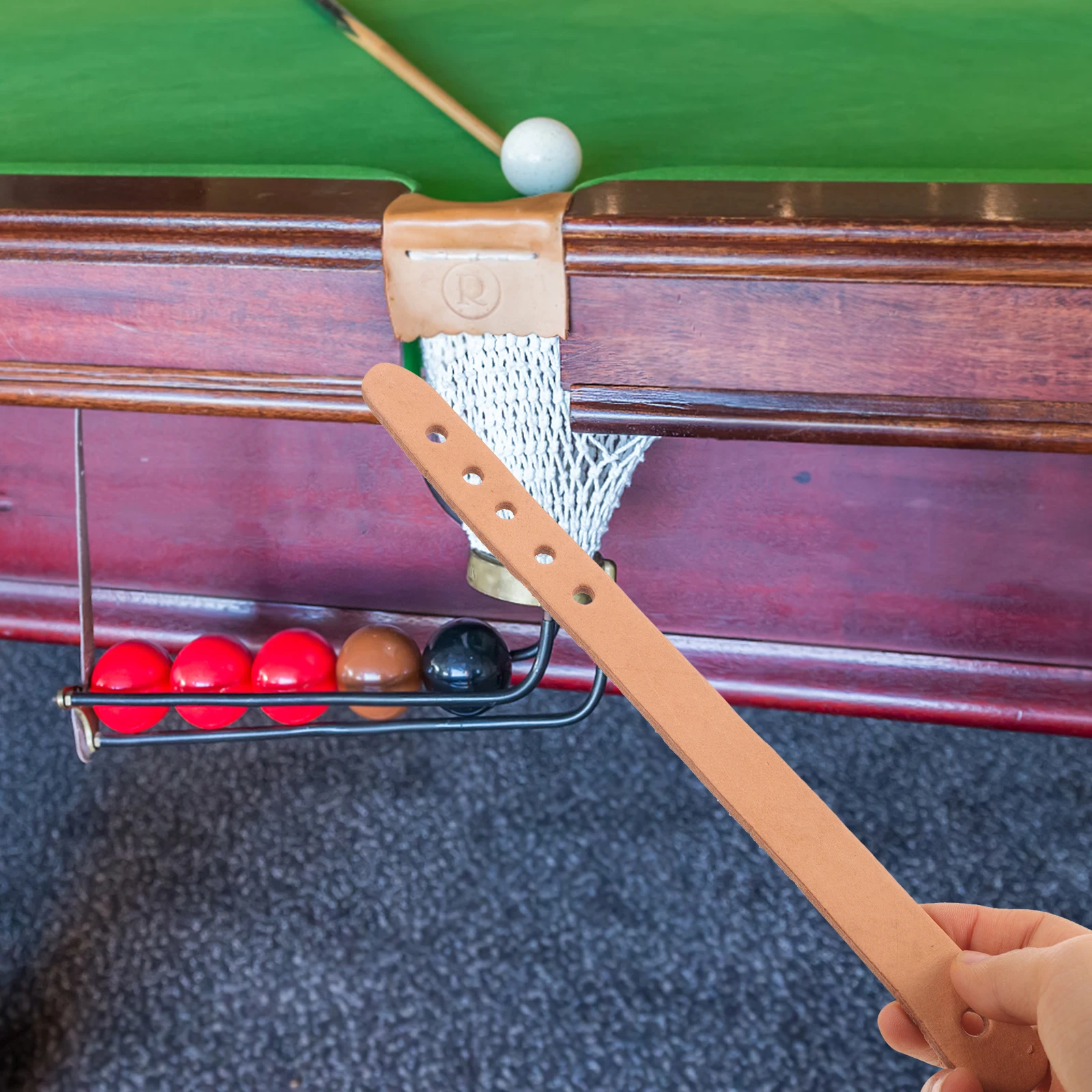

Billiard Table Track Belt Snooker Pool Ball Drop Strap Durable Ball Drop Accessory Track Strap