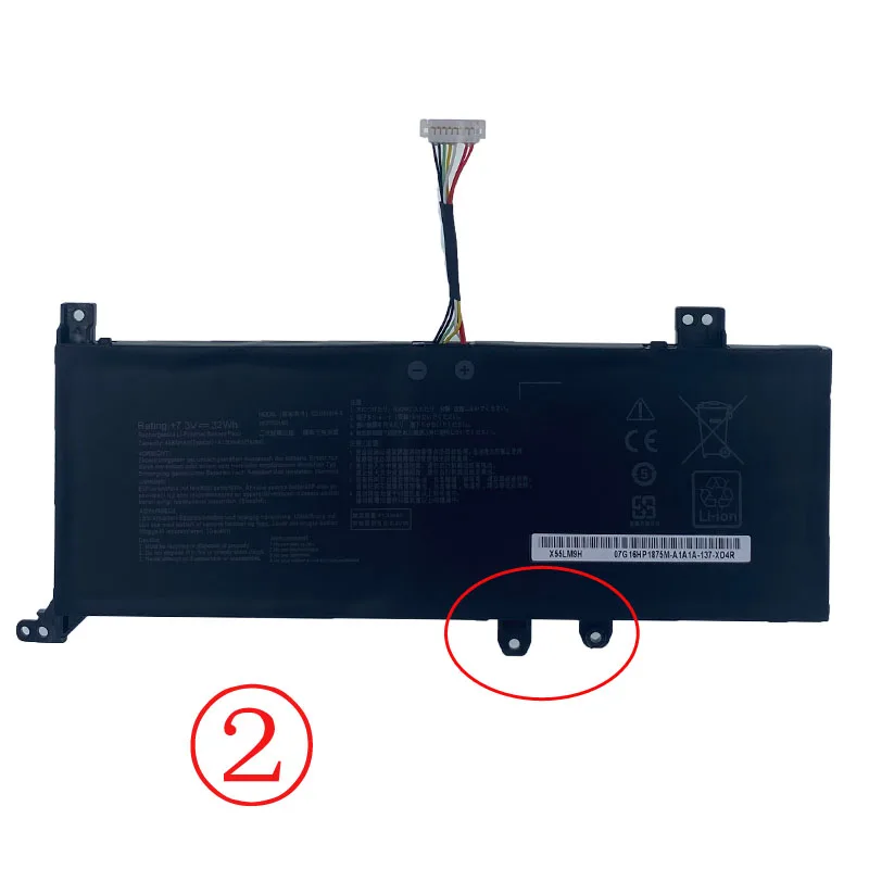 C21n1818 Laptop-Akku für asus vivobook f412fl x412fj x415jf x515jf m415da s412da s505ja f512fb x512da x409ja f509f