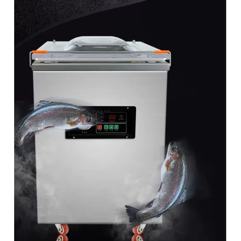 DZ360 Single Chamber Vacuum Sealer Machine for Food Vegetable Rice Fish - Factory Sale on Sealing Machines