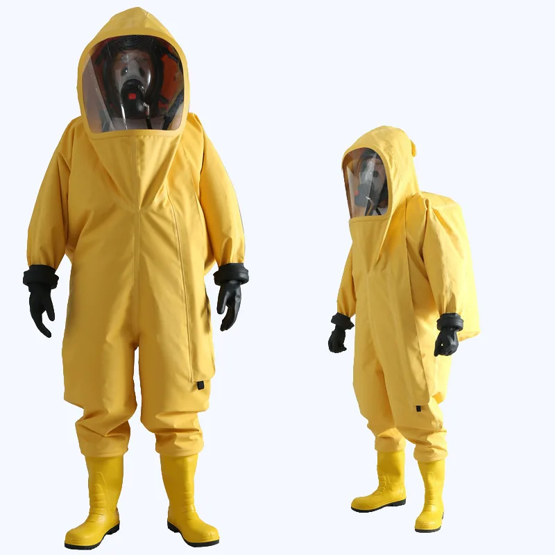 Airtight Protective Clothing, First-class Chemical Protective Clothing, Including Fire Report, Fully Enclosed