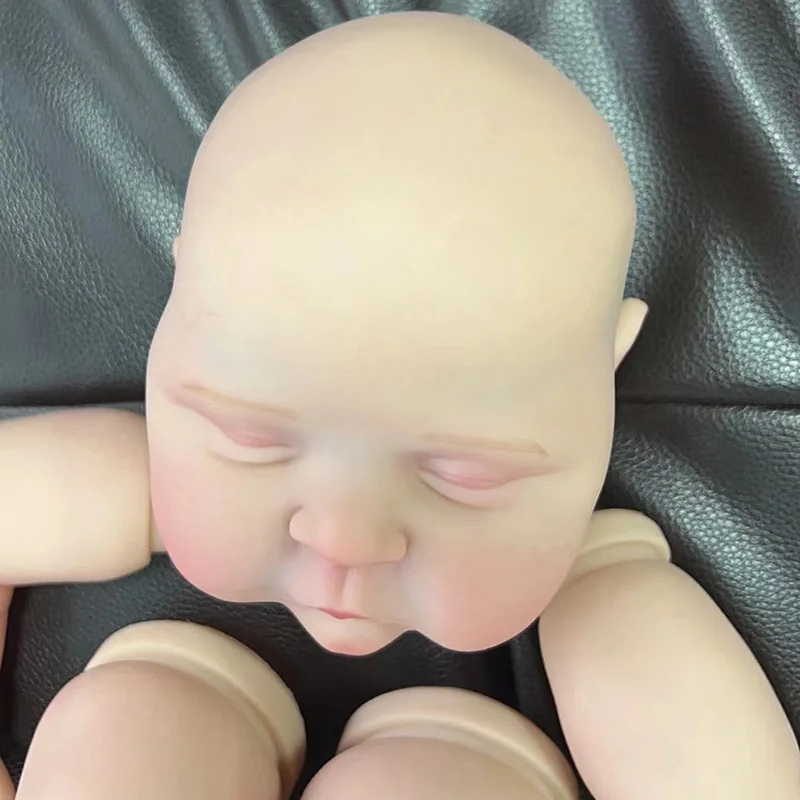 21Inch Reborn Doll Kit Peaches Soft Touch Fresh Color High Quality 100%Hand-Made Painted Unassembled Kit Toys for Children