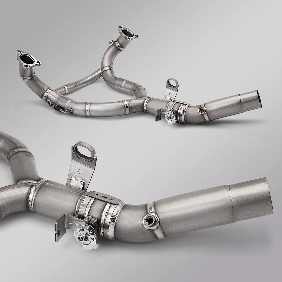 STLFSuitable for BMWs R1300GS R1300 Adventure Titanium Head Tube with 60mm Valve Exhaust System Exhaust Pipe